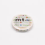 Washi Tape 7 mm - Flower line - 2 - MT masking tape - Tidformera