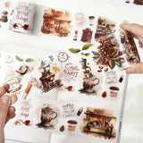 Washi tape Caffeine Canvas Wide - 60 mm - 11 - Washi Tape Shop - Tidformera