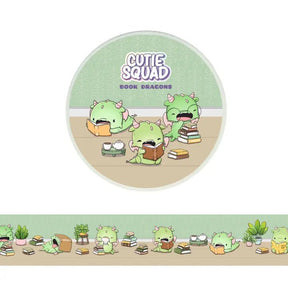 Washi tape CutieSquad - Book Dragons - 1 - CutieSquad - Tidformera