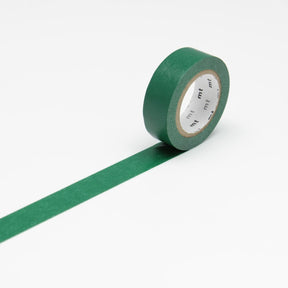 Washi Tape Enfärgade - Peacock från MT masking tape - Grön washi tape - Tidformera
