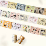 Washi tape Feline Funk - 70 mm - 10 - Washi Tape Shop - Tidformera