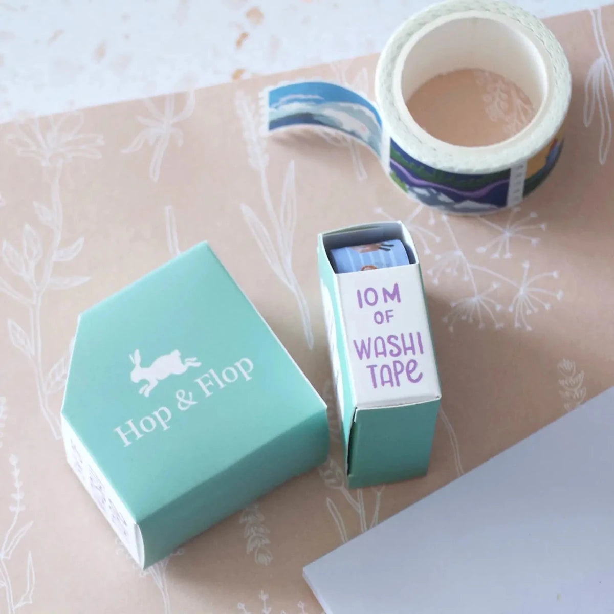 Washi tape Hop & Flop - Cones of Shame Kitties - 4 - Hop & Flop - Tidformera