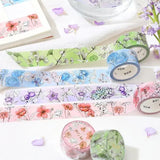 Washi tape Margin - Red - 5 - BGM - Tidformera