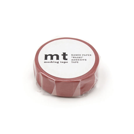 Washi Tape Matte - Smoky pink - 2 - MT masking tape - Tidformera