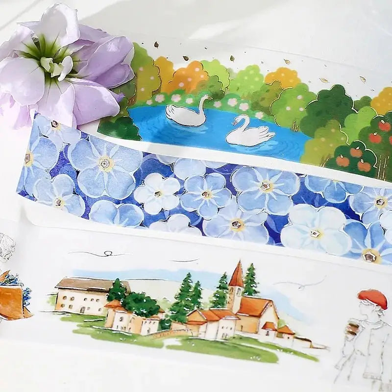 Washi Tape Memories of Travel - 4 - BGM - Tidformera