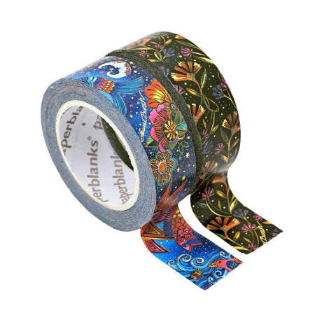 Washi Tape Paperblanks 2 - pack - Celestial Magic & Wild Flowers - 2 - Paperblanks - Tidformera