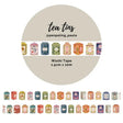 Washi tape Penpaling Paula - 15 mm - Tea tins - 1 - Penpaling Paula - Tidformera