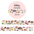 Washi tape - Penpaling Paula - Baking 25 mm - 1 - Penpaling Paula - Tidformera