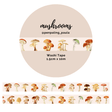 Washi Tape - Penpaling Paula - Mushrooms - 1 - Penpaling Paula - Tidformera