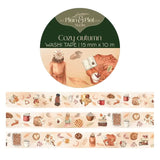 Washi tape Plan & Plot - 15 mm - Cozy Autumn - 1 - Plan & Plot Studio - Tidformera