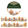 Washi tape Plan & Plot - 30 mm - Autumn Landscape - 1 - Plan & Plot Studio - Tidformera