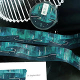 Washi Tape Polar light - 3 - BGM - Tidformera