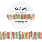 Washi tape - Shaped - Book Pile 20 mm - 1 - Penpaling Paula - Tidformera