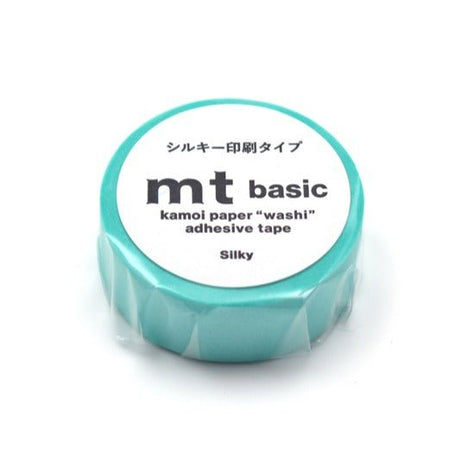 Washi Tape Silky - Green - 2 - MT masking tape - Tidformera