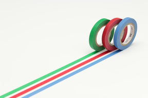 Washi Tape Slim 6 mm 3 - pack - Set H - 1 - MT masking tape - Tidformera