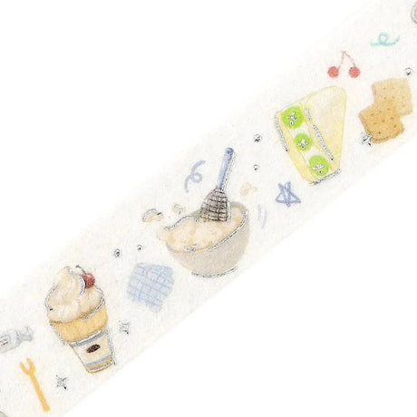 Washi Tape Tokimeki Flavor - Milk - 3 - BGM - Tidformera
