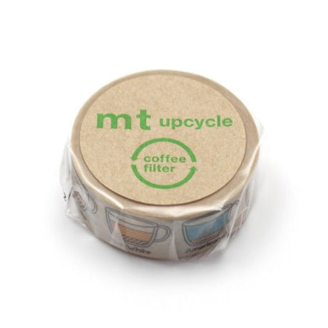 Washi Tape Upcycle - 15 mm - Espresso coffee guide - 2 - MT masking tape - Tidformera