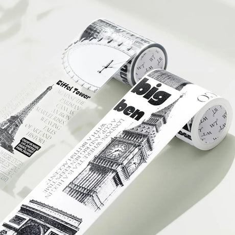 Washi tape Urban Trek Wide - 70 mm - 8 - Washi Tape Shop - Tidformera