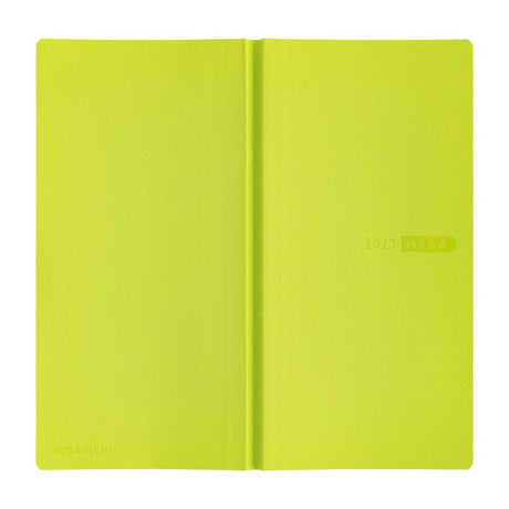 Weeks MEGA Sneaker: Lime Green - 2027 - 8 - Hobonichi Techo - Tidformera