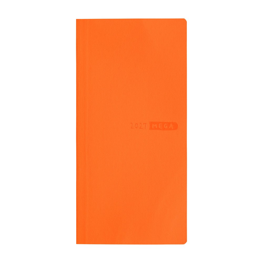Weeks MEGA Sneaker: Mandarin Orange - 2027 - 1 - Hobonichi Techo - Tidformera