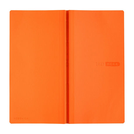 Weeks MEGA Sneaker: Mandarin Orange - 2027 - 9 - Hobonichi Techo - Tidformera