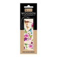 Bokmärke i trä med fåglar och rosa blommor. Wooden bookmark - Peonies från Cozywood - Tidformera