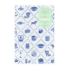 Yuru Log Notebook B6 Dotted - Blue Nordic - 1 - Midori - Tidformera