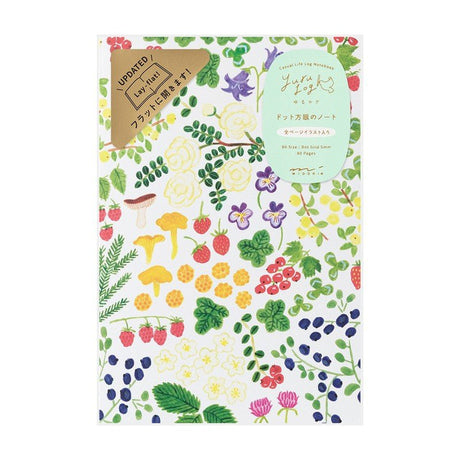 Yuru Log Notebook B6 Dotted - Scandinavia - 1 - Midori - Tidformera