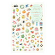 Yuru Log Sticker 1 ark - Motif - 1 - Midori - Tidformera