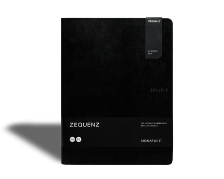 Zequenz - Rutad anteckningsbok - Signature Lite - B5 - Svart från Zequenz - Tidformera