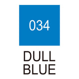 ZIG Calligraphy II TC-3100 - Dull blue - 2 - ZIG Kuretake - Tidformera
