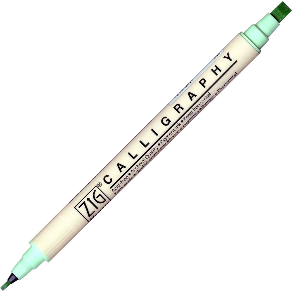 ZIG Calligraphy - Memory system MS-3400 3-pack - Forest - 2 - ZIG Kuretake - Tidformera
