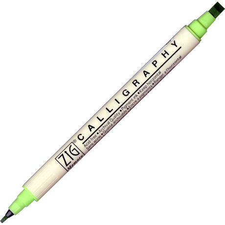 ZIG Calligraphy - Memory system MS-3400 3-pack - Forest - 5 - ZIG Kuretake - Tidformera