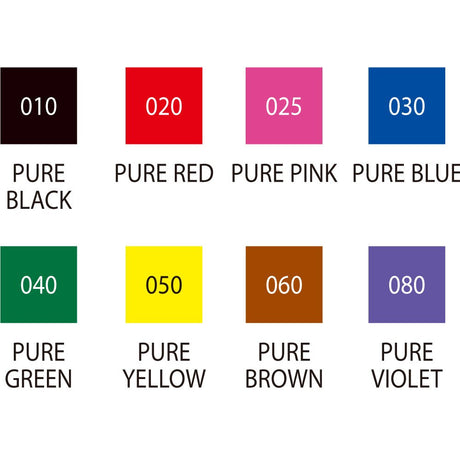 ZIG Calligraphy - Memory system MS-3400 8-pack - 3 - ZIG Kuretake - Tidformera