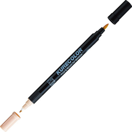 ZIG Kurecolor Manga - Fine & Brush 6-pack - Portrait - 2 - ZIG Kuretake - Tidformera