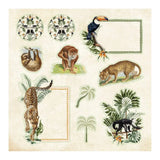 Zoological Ephemera - Sticker book - 5 - Peter Pauper Press - Tidformera
